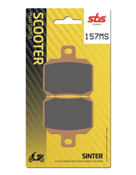 PASTILLA DE FRENO SBS P157-MS