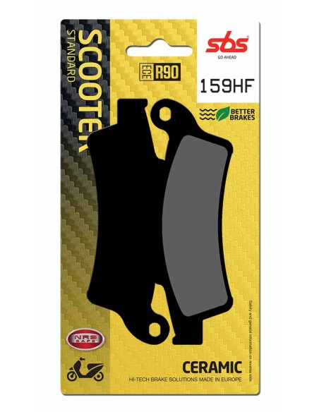 PASTILLA DE FRENO SBS P159-HF