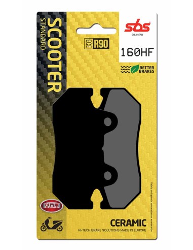 PASTILLA DE FRENO SBS P160-HF