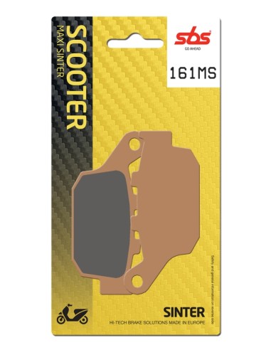 PASTILLA DE FRENO SBS P161-MS