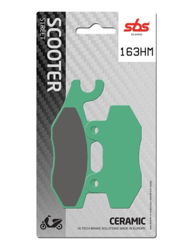 PASTILLA DE FRENO SBS P163-HM