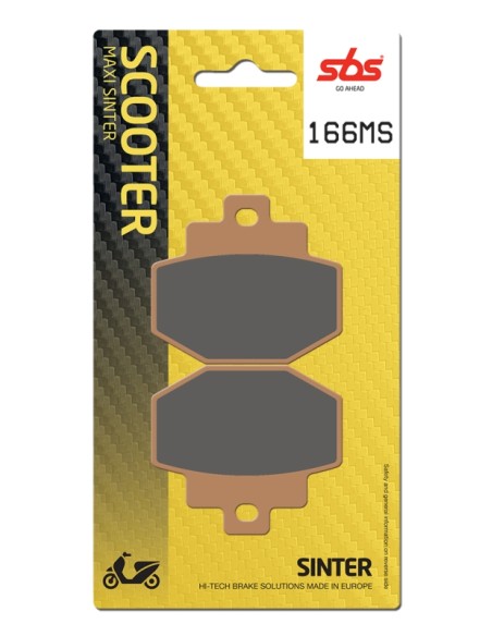 PASTILLA DE FRENO SBS P166-MS