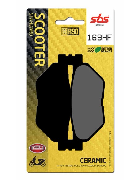 PASTILLA DE FRENO SBS P169-HF