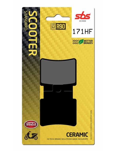 PASTILLA DE FRENO SBS P171-HF