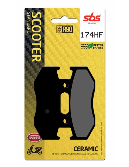 PASTILLA DE FRENO SBS P174-HF