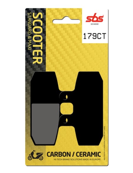 PASTILLA DE FRENO SBS P179-CT