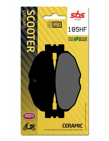 PASTILLA DE FRENO SBS P185-HF