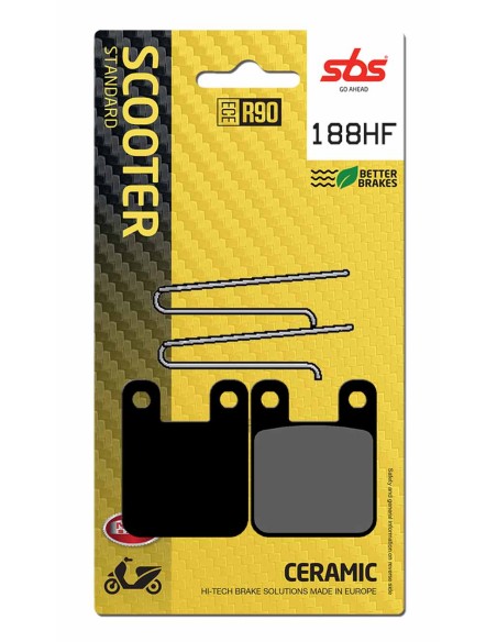 PASTILLA DE FRENO SBS P188-HF