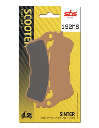 PASTILLA DE FRENO SBS P192-MS