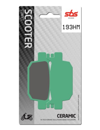 PASTILLA DE FRENO SBS P193-HM