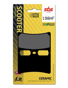 PASTILLA DE FRENO SBS P198-HF*