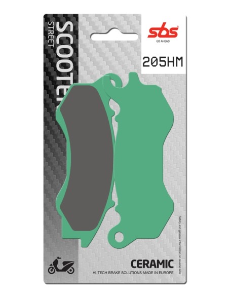 PASTILLA DE FRENO SBS P205-HM