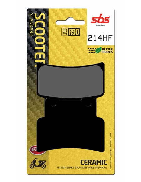 PASTILLA DE FRENO SBS P214-HF