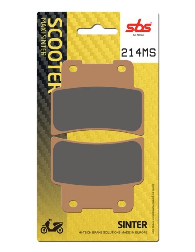 PASTILLA DE FRENO SBS P214-MS*