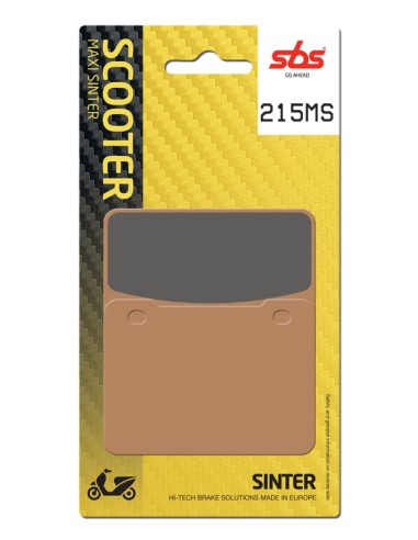 PASTILLA DE FRENO SBS P215-MS