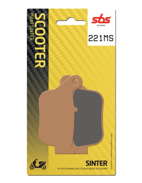 PASTILLA DE FRENO SBS P221-MS