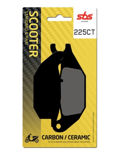 PASTILLA DE FRENO SBS P225-CT