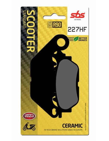 PASTILLA DE FRENO SBS P227-HF