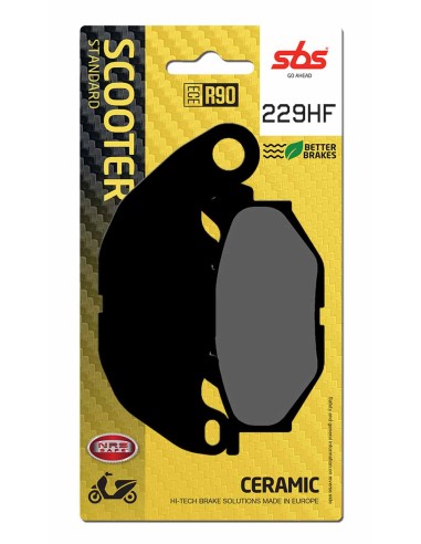 PASTILLA DE FRENO SBS P229-HF