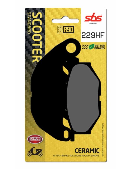 PASTILLA DE FRENO SBS P229-HF