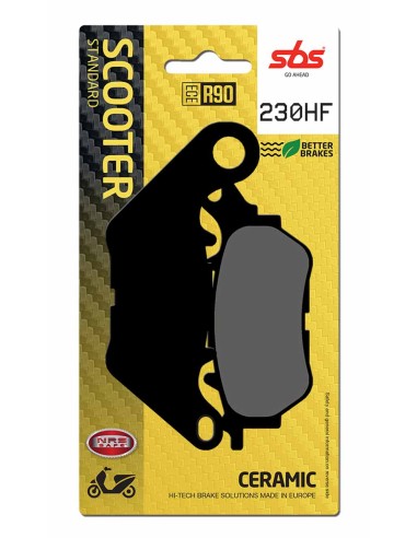PASTILLA DE FRENO SBS P230-HF