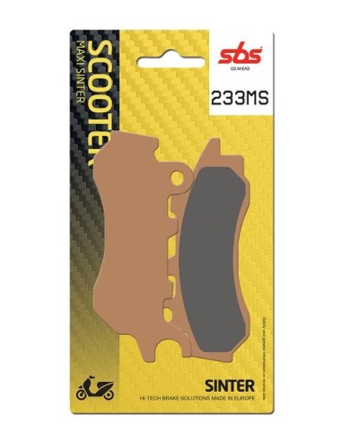 PASTILLA DE FRENO SBS P233-MS