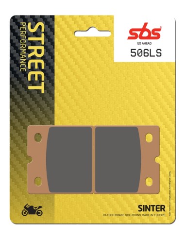PASTILLA DE FRENO SBS P506-LS