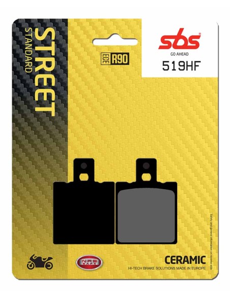PASTILLA DE FRENO SBS P519-HF