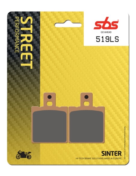 PASTILLA DE FRENO SBS P519-LS