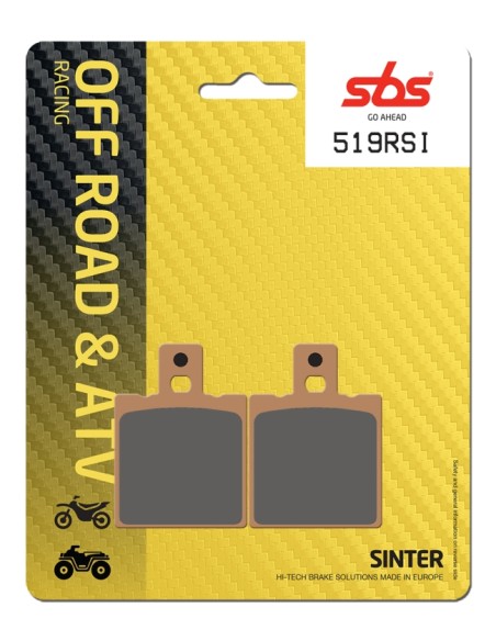 PASTILLA DE FRENO SBS P519-RSI