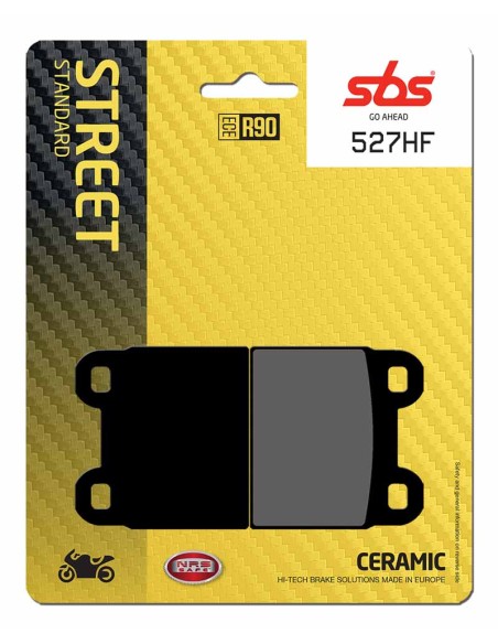 PASTILLA DE FRENO SBS P527-HF