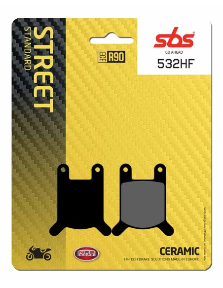 PASTILLA DE FRENO SBS P532-HF