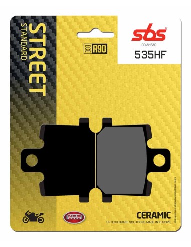 PASTILLA DE FRENO SBS P535-HF