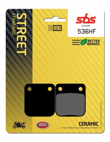 PASTILLA DE FRENO SBS P536-HF