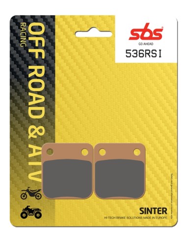 PASTILLA DE FRENO SBS P536-RSI