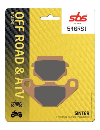 PASTILLA DE FRENO SBS P546-RSI