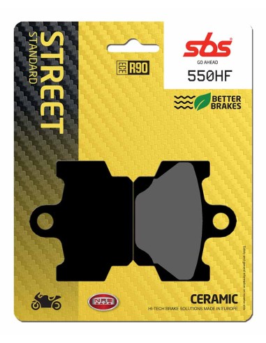 PASTILLA DE FRENO SBS P550-HF