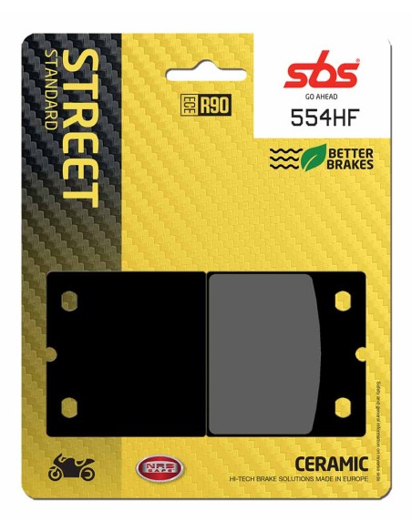 PASTILLA DE FRENO SBS P554-HF