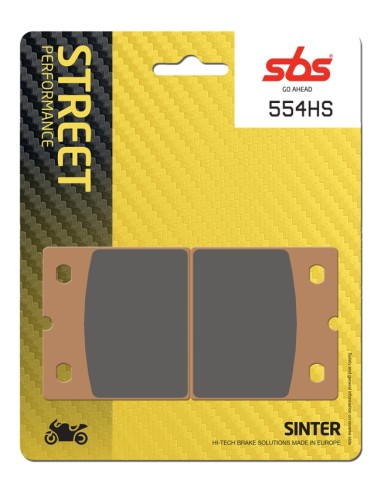 PASTILLA DE FRENO SBS P554-HS