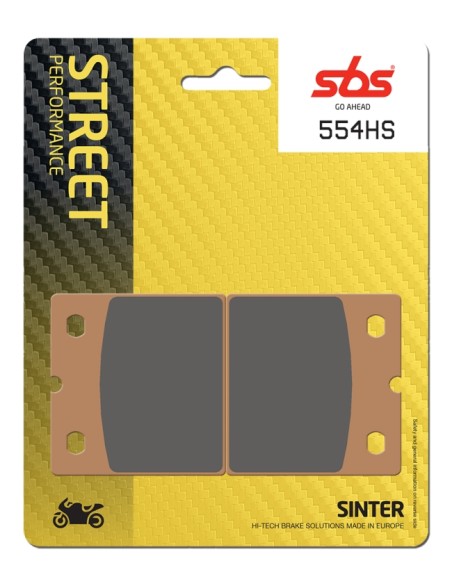 PASTILLA DE FRENO SBS P554-HS