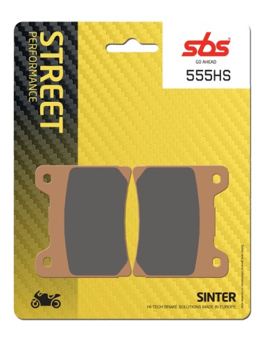 PASTILLA DE FRENO SBS P555-HS