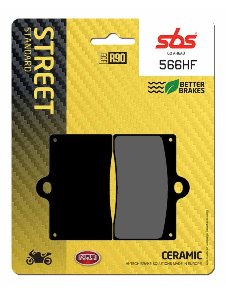 PASTILLA DE FRENO SBS P566-HF