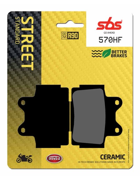 PASTILLA DE FRENO SBS P570-HF