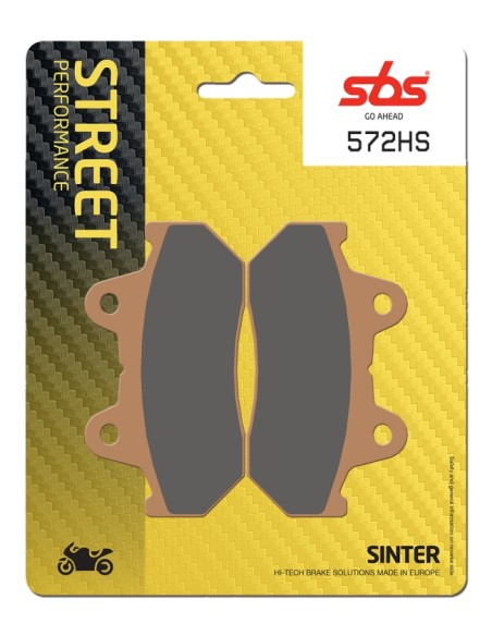 PASTILLA DE FRENO SBS P572-HS