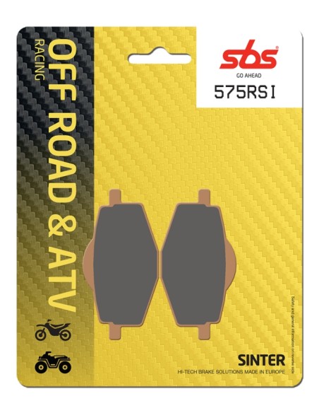 PASTILLA DE FRENO SBS P575-RSI