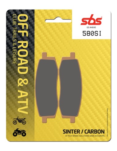 PASTILLA DE FRENO SBS P580-SI