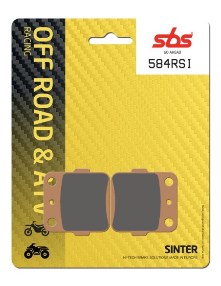 PASTILLA DE FRENO SBS P584-RSI