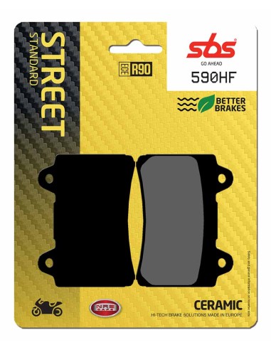 PASTILLA DE FRENO SBS P590-HF