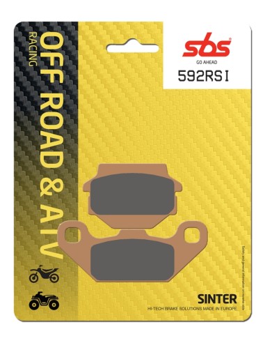 PASTILLA DE FRENO SBS P591-RSI