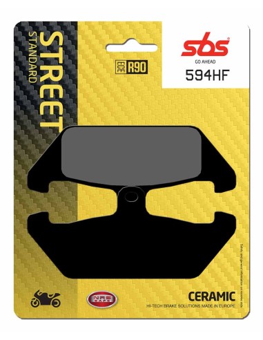 PASTILLA DE FRENO SBS P594-HF